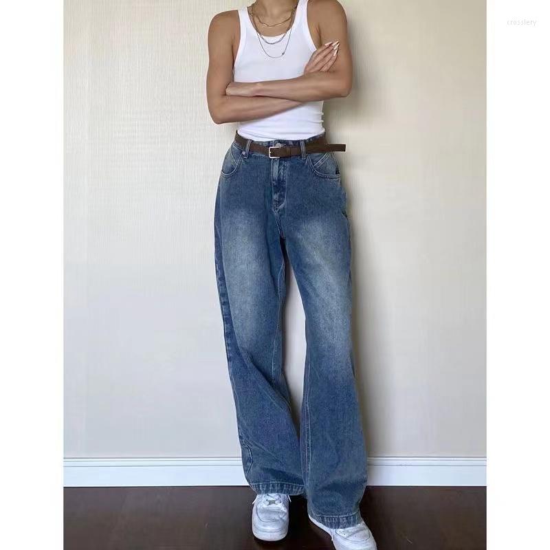 Women's Jeans Women Vintage Y2K Streetwear Baggy Cargo High Waist Straight Wide Leg Pants Denim Trousers Grunge Alt Plus Size Clothes, Blue
Women's Jeans Women Vintage Y2K Streetwear Baggy Cargo High Waist Straight Wide Leg Pants Denim Trousers Grunge Alt Plus Size Clothes, Blue