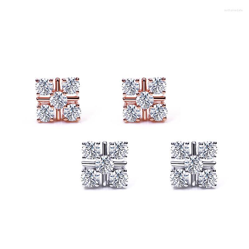 Stud Earrings Tianyu Gems 1 Carat Moissanite S925 Square Women Sterling Silver 18K Gold Plated Round Sparkle Stone Gift 
Stud Earrings Tianyu Gems 1 Carat Moissanite S925 Square Women Sterling Silver 18K Gold Plated Round Sparkle Stone Gift