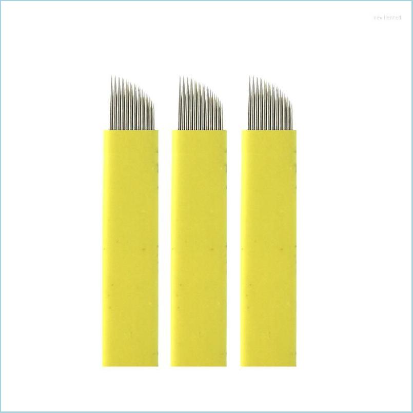 Tattoo Needles Tattoo Needles Est 100Pc/Lot Sterile Yellow Curve Microblade Double Row 23Pin Permanent Makeup Eyebrow Eyel Toptrimmer Dhx9I
Tattoo Needles Tattoo Needles Est 100Pc/Lot Sterile Yellow Curve Microblade Double Row 23Pin Permanent Makeup Eyebrow Eyel Toptrimmer Dhx9I