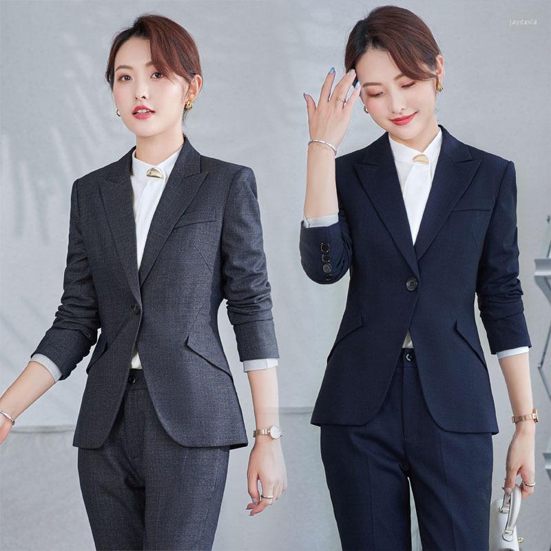 Women' Two Piece Pants 2022Women' Long-Sleeved Winter Slim Top Large Size Gray Suit Jacket Trousers Two-Piece Work Uniforms, Grayjacketpants
Women' Two Piece Pants 2022Women' Long-Sleeved Winter Slim Top Large Size Gray Suit Jacket Trousers Two-Piece Work Uniforms, Grayjacketpants