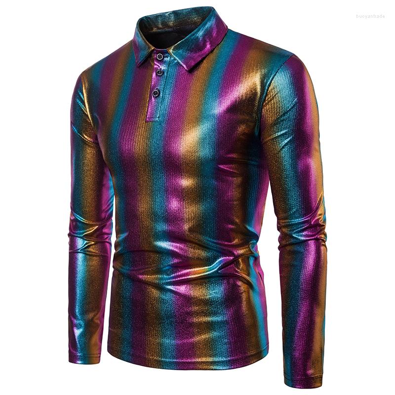 Men's T Shirts Men Hip-hop RainbowPrinted Long Sleeve T-shirt Fashion Nightclub Stage Performance Slim StreetwearCasual Shirt Tee Top, B13 photo color
Men's T Shirts Men Hip-hop RainbowPrinted Long Sleeve T-shirt Fashion Nightclub Stage Performance Slim StreetwearCasual Shirt Tee Top, B13 photo color