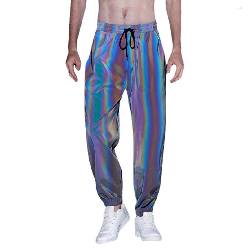 Men's Pants Autumn And Winter Men's Casual Temperament Reflective Women's Harajuku Hip-hop Camouflage Shiny Overalls Jogging, Dark grey
Men's Pants Autumn And Winter Men's Casual Temperament Reflective Women's Harajuku Hip-hop Camouflage Shiny Overalls Jogging, Dark grey