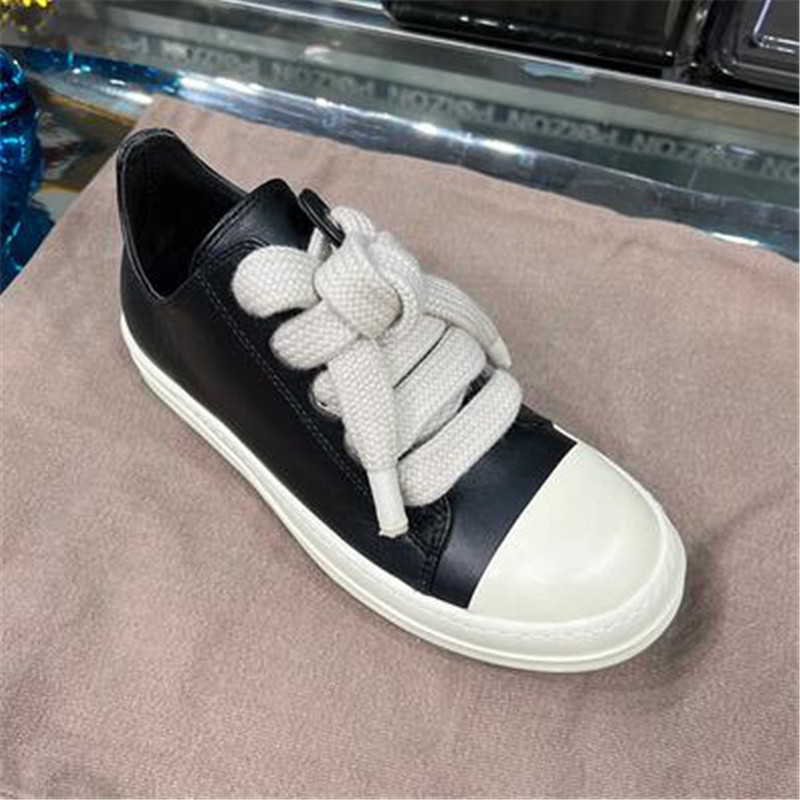 Military Boots Platform Boots Leather Shoes Men Sneakers Thick Shoelaces Man Ro, Blue