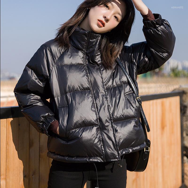 Women's Trench Coats Women 2022 Kawaii Korean Style Wild Loose Pearlescent Stand-up Collar Short Down Padded Jacket Winter Jackets Parkas, Pearl black
Women's Trench Coats Women 2022 Kawaii Korean Style Wild Loose Pearlescent Stand-up Collar Short Down Padded Jacket Winter Jackets Parkas, Pearl black