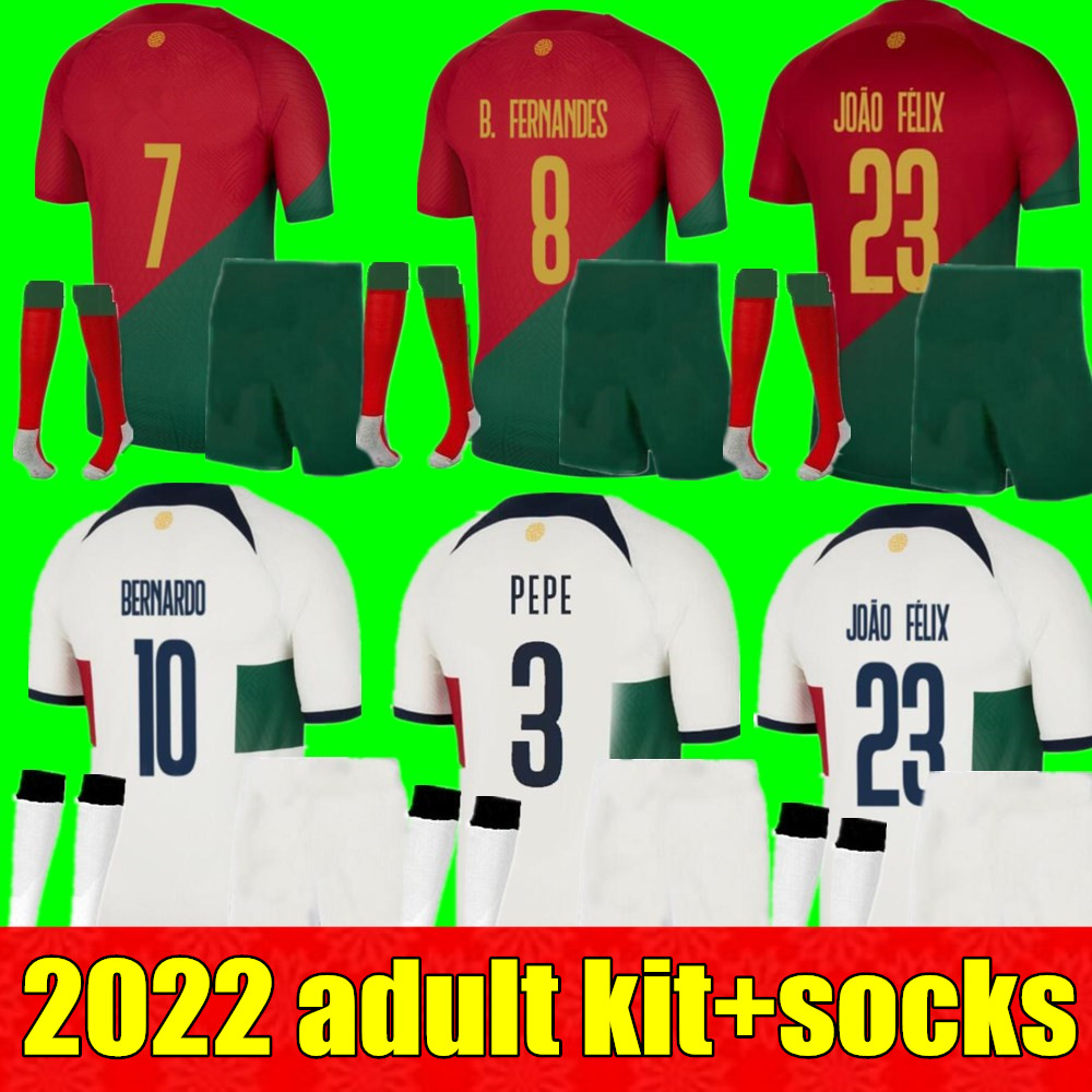 2022 adult kit Portugal Soccer Jerseys 23 JOAO FELIX RUBEN DIAS football shirt BERNARDO B. FERNANDES RONALDOS ANDRE SILVA camisa de futebol JOAO CANCELO men kits, Away+champion patch
2022 adult kit Portugal Soccer Jerseys 23 JOAO FELIX RUBEN DIAS football shirt BERNARDO B. FERNANDES RONALDOS ANDRE SILVA camisa de futebol JOAO CANCELO men kits, Away+champion patch