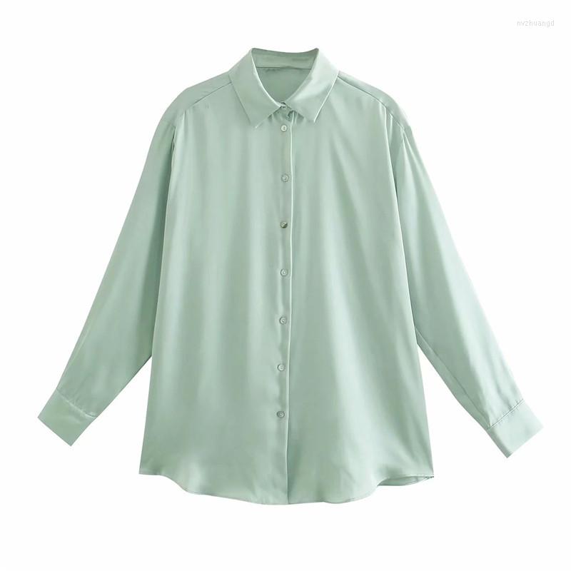 Women's Blouses 2022 Fashion Women Simply Candy Color Single Breasted Poplin Shirts Office Lady Long Sleeve Blouse Roupas Chic Chemise Tops, As photo
Women's Blouses 2022 Fashion Women Simply Candy Color Single Breasted Poplin Shirts Office Lady Long Sleeve Blouse Roupas Chic Chemise Tops, As photo