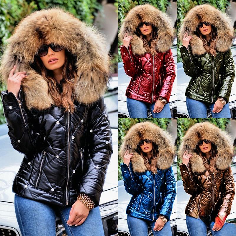 Women' Trench Coats 2022 Women Fashion Solid Color Wool Collar Hooded Cotton Jacket Short Slim Coat Female Spring Winter And Autumn
Women' Trench Coats 2022 Women Fashion Solid Color Wool Collar Hooded Cotton Jacket Short Slim Coat Female Spring Winter And Autumn