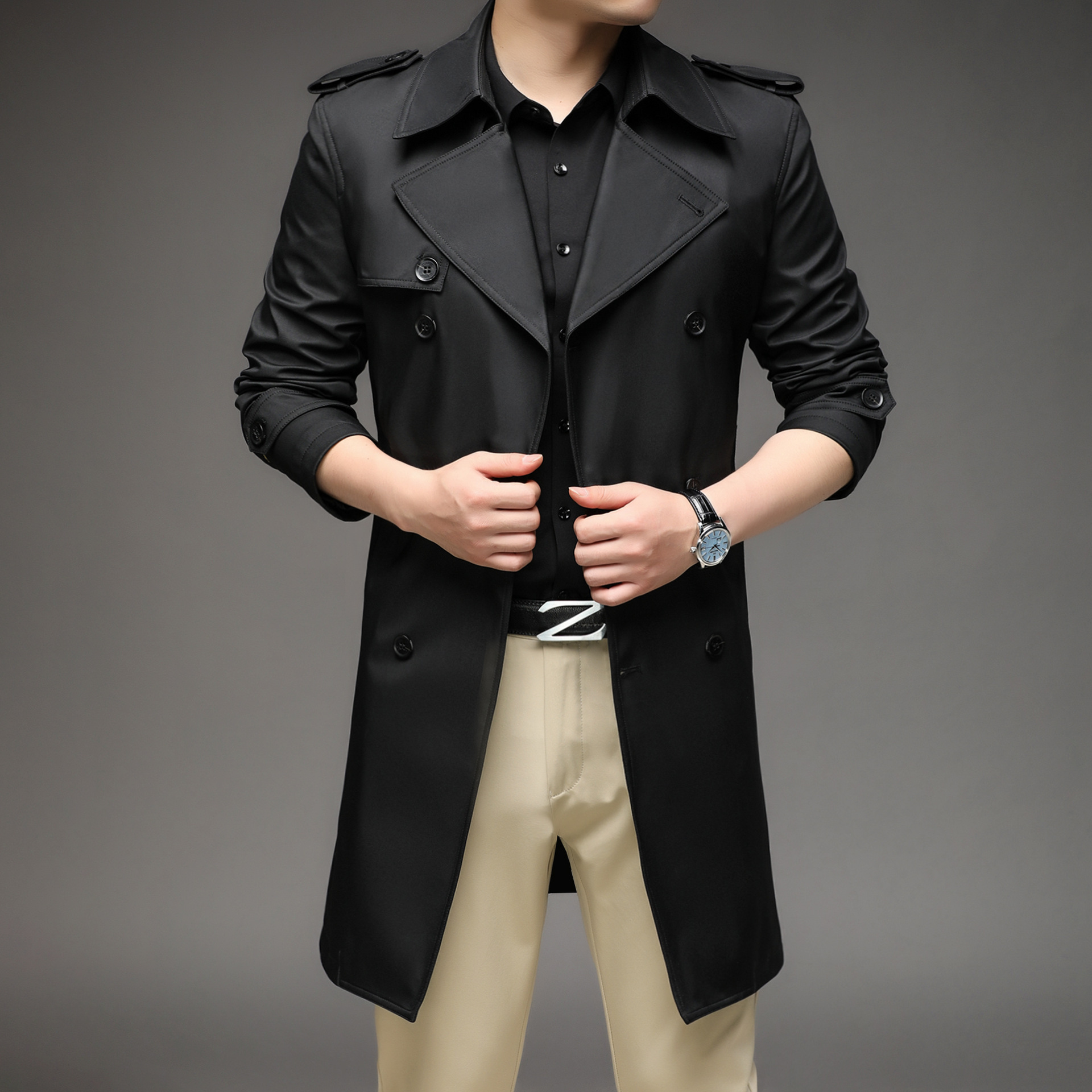 Fashion Down Coat parka Jacket Windbreaker Long Parka Wind Outdoor Solid fur, Black
Fashion Down Coat parka Jacket Windbreaker Long Parka Wind Outdoor Solid fur, Black