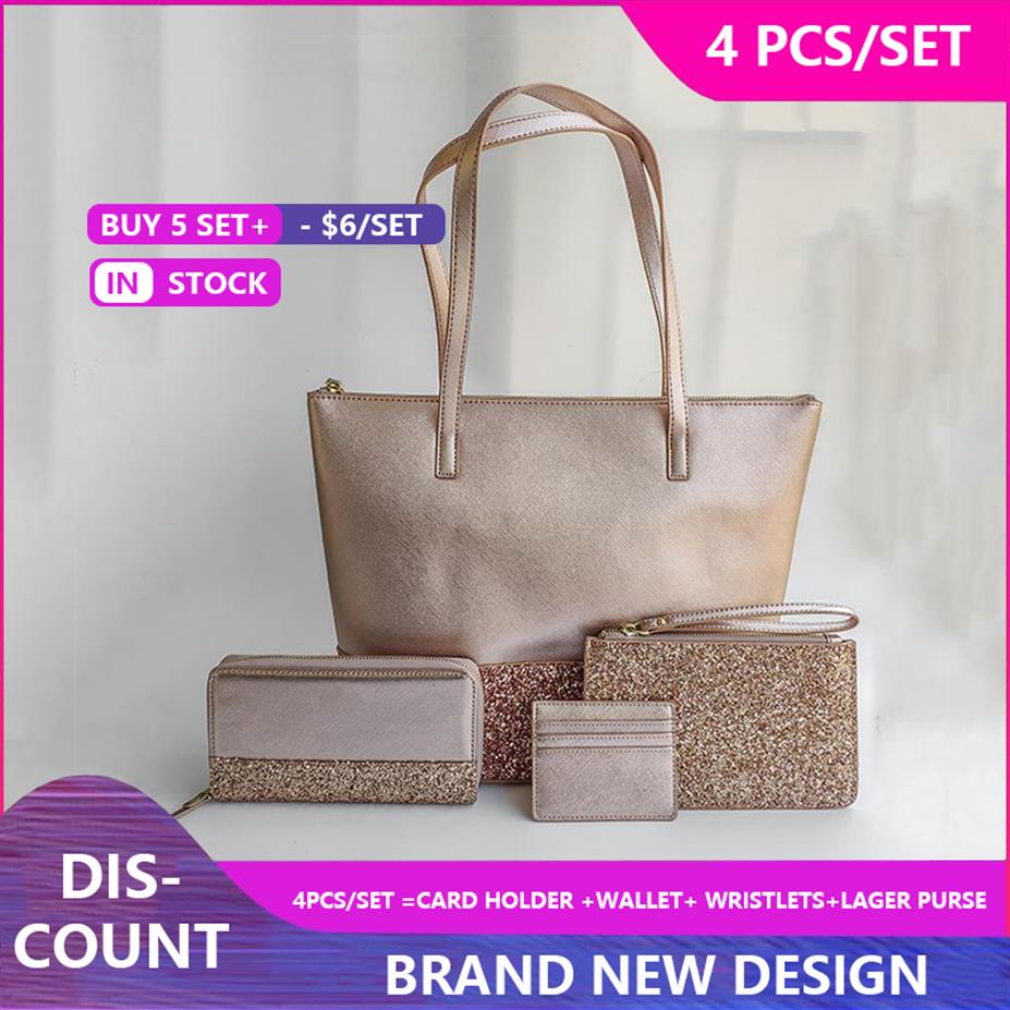 Women Luxurys Designers handbag Bags larger glitter pursePatchwork shining shoulder totes messenger crossbody shopping bag 4 pcs s311w, Pink
Women Luxurys Designers handbag Bags larger glitter pursePatchwork shining shoulder totes messenger crossbody shopping bag 4 pcs s311w, Pink