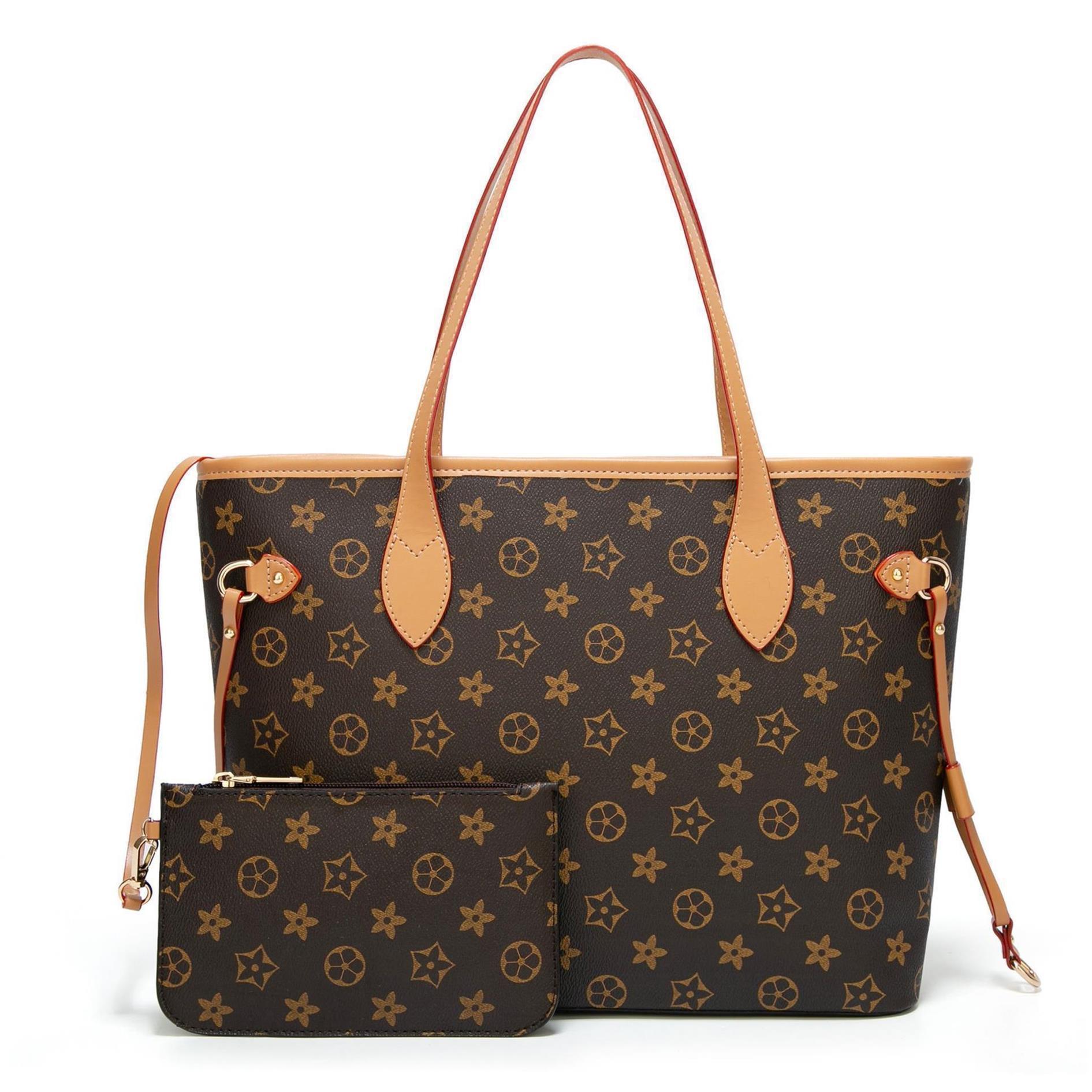 2022 designer luxury shopping bag 2pcs / set women's handbag with wallet leather fashion new bags women's handbags, With dust bag
2022 designer luxury shopping bag 2pcs / set women's handbag with wallet leather fashion new bags women's handbags, With dust bag