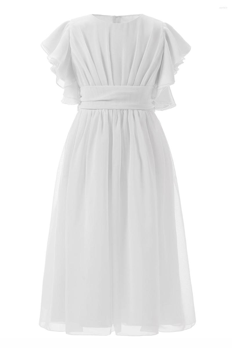 Girl Dresses Chiffon Tulle Flower For Weddings Girls Sleeveless Pageant First Communion Kids Wedding Party Dress, White
Girl Dresses Chiffon Tulle Flower For Weddings Girls Sleeveless Pageant First Communion Kids Wedding Party Dress, White