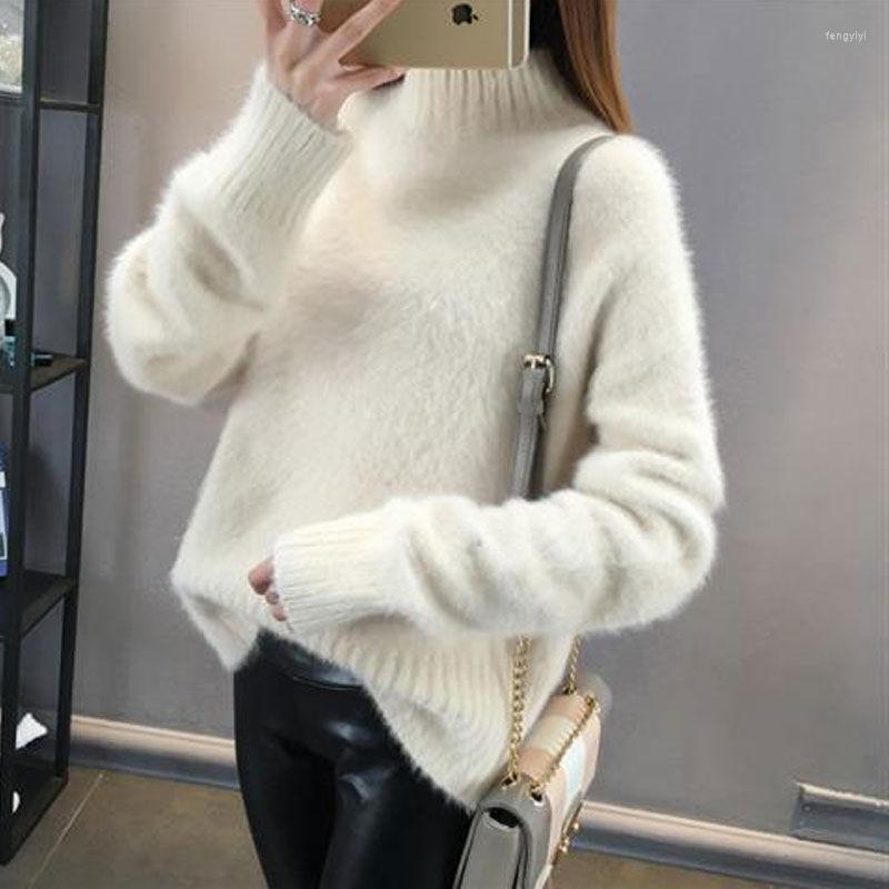 Women' Sweaters 2022 Autumn And Winter Women' Sweater Fashion Loose Mink Velvet Round Neck Long-sleeved Bottoming Shirt Thick Knitted, Pink
Women' Sweaters 2022 Autumn And Winter Women' Sweater Fashion Loose Mink Velvet Round Neck Long-sleeved Bottoming Shirt Thick Knitted, Pink
