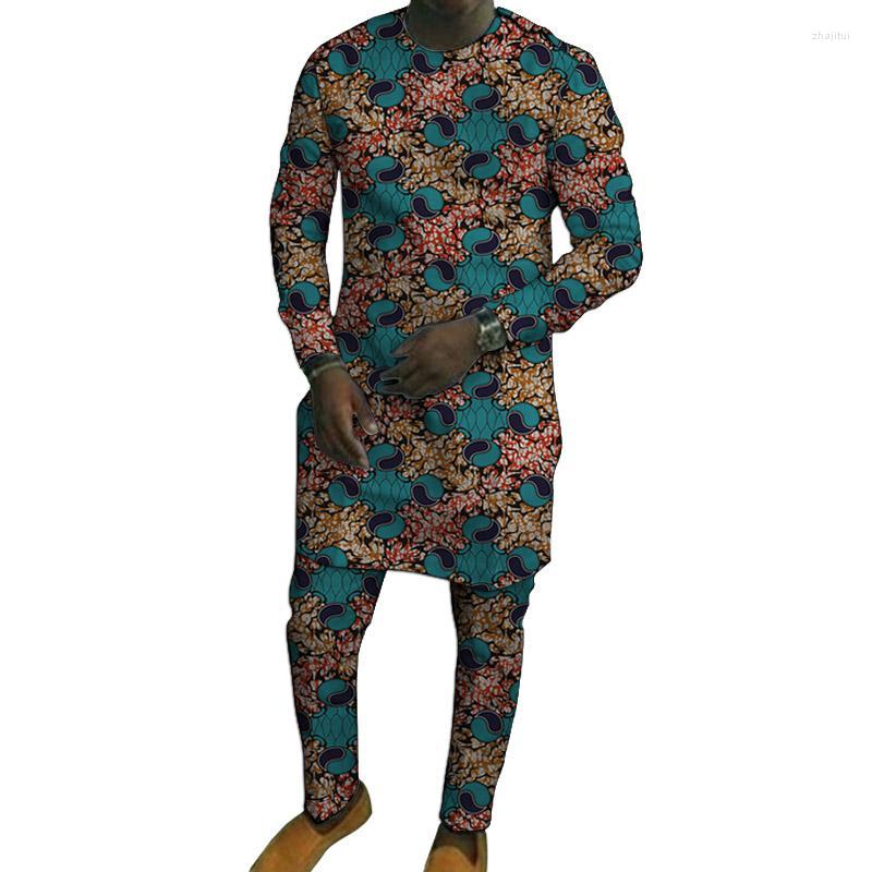 Men's Tracksuits Men's African Print Long Shirts With Trousers Custom Made Pant Sets Fashion Male Groom Suits Dashiki Outfits Party
Men's Tracksuits Men's African Print Long Shirts With Trousers Custom Made Pant Sets Fashion Male Groom Suits Dashiki Outfits Party