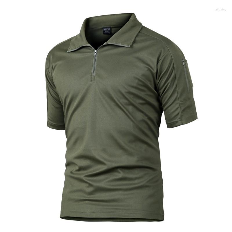 Men' Polos Men Quick Dry Military T-shirt Solid Short Sleeve Summer Breathable Tactical Shirts Outdoor Sports Hiking Camping, Khaki
Men' Polos Men Quick Dry Military T-shirt Solid Short Sleeve Summer Breathable Tactical Shirts Outdoor Sports Hiking Camping, Khaki