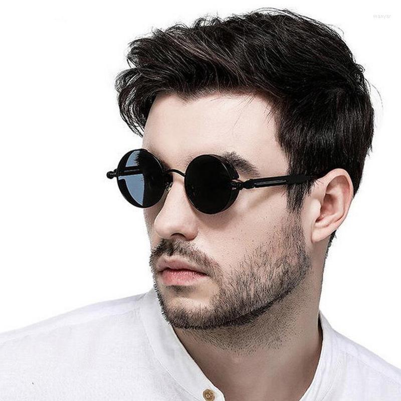 Sunglasses Classic Women Steampunk Fashion Round UV Glasses Brand Design Gothic Unisex Vintage UV400
Sunglasses Classic Women Steampunk Fashion Round UV Glasses Brand Design Gothic Unisex Vintage UV400