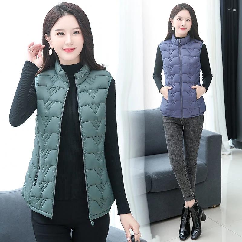 Women's Vests Autumn Winter Woman Vest Jacket Cotton Short Sleeveless Down Cotton-Padded Coat Mujer Stand-Up Collar Outwear Top, Black
Women's Vests Autumn Winter Woman Vest Jacket Cotton Short Sleeveless Down Cotton-Padded Coat Mujer Stand-Up Collar Outwear Top, Black