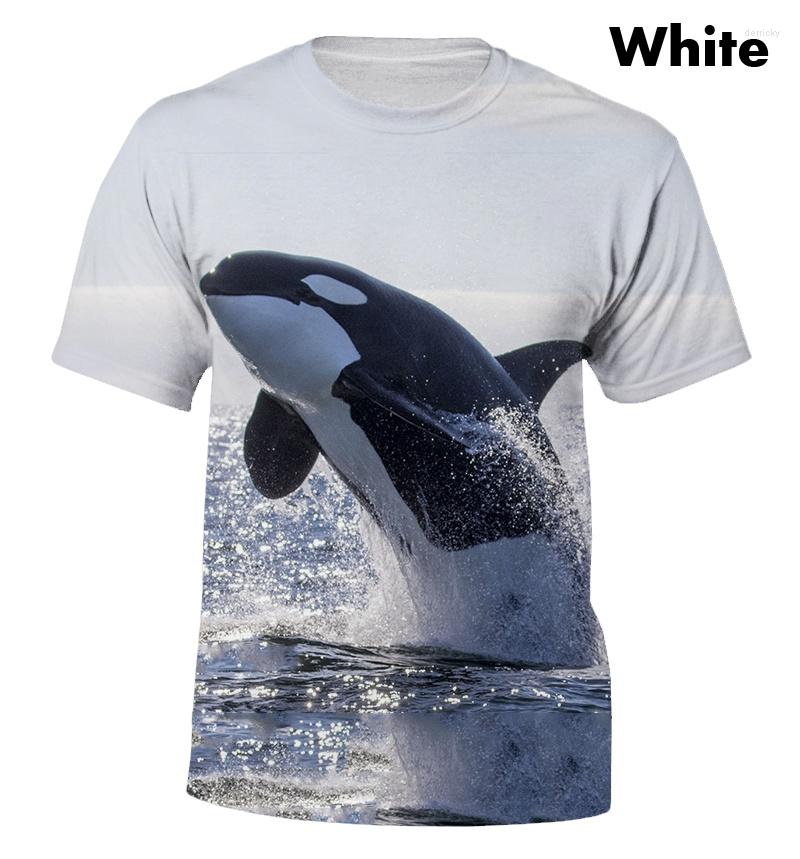 Men's T Shirts Summer Fashion Ocean Killer Whale 3D Printing Short-sleeved T-Shirt, Black
Men's T Shirts Summer Fashion Ocean Killer Whale 3D Printing Short-sleeved T-Shirt, Black