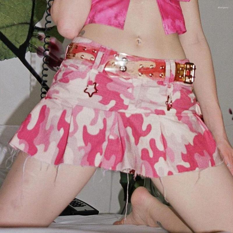 Skirts Camouflage Print Pink Pleated Skirt SCS006 High Waist Mini Denim Harajuku Y2K Cargo Short Aesthetic Streetwear
Skirts Camouflage Print Pink Pleated Skirt SCS006 High Waist Mini Denim Harajuku Y2K Cargo Short Aesthetic Streetwear