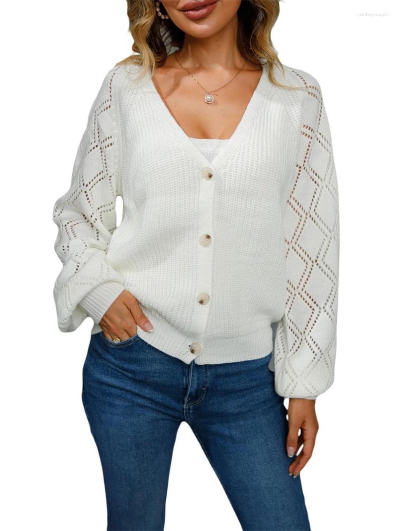 Women' Knits Women Y2K Button Down Cardigan Sweater Casual Long Sleeve V-neck Open Front Solid Color Slim Hollow Tops, Green
Women' Knits Women Y2K Button Down Cardigan Sweater Casual Long Sleeve V-neck Open Front Solid Color Slim Hollow Tops, Green