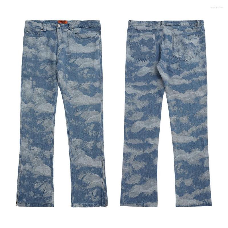 Men's Pants Zipper Wide Leg Denim Jeans Men Straight Full Print Boyfriend For Women Punk Goth Streetwear Y2k Gothic Winter Cloth, Blue
Men's Pants Zipper Wide Leg Denim Jeans Men Straight Full Print Boyfriend For Women Punk Goth Streetwear Y2k Gothic Winter Cloth, Blue