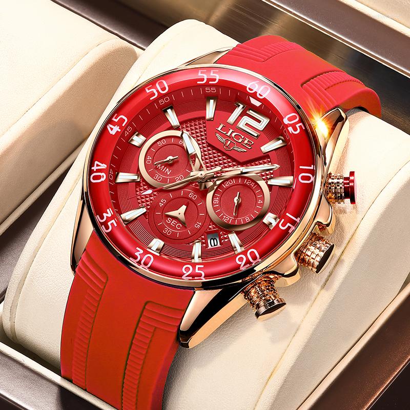 Wristwatches Fashion Men Watches LIGE Sport Chronograph Wristwatch Casual Business Waterproof Quartz Clock Montre Homme2022, Green
Wristwatches Fashion Men Watches LIGE Sport Chronograph Wristwatch Casual Business Waterproof Quartz Clock Montre Homme2022, Green