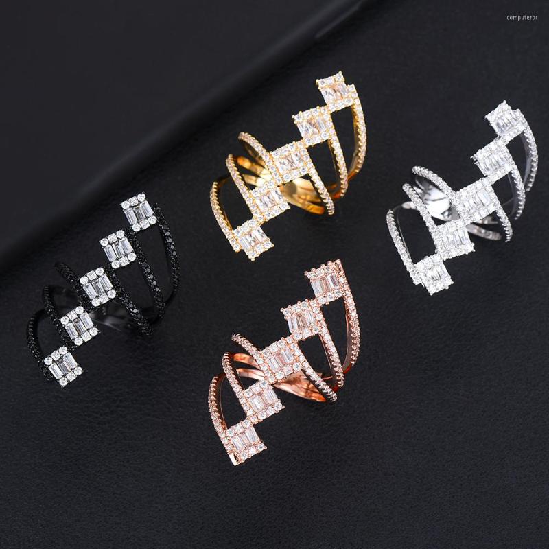 Wedding Rings LARRAURI Personality Mutilayer Lines Zircon For Women Man Europe Oro Silver Color Bridal Wide Aros Finger Schmuck
Wedding Rings LARRAURI Personality Mutilayer Lines Zircon For Women Man Europe Oro Silver Color Bridal Wide Aros Finger Schmuck