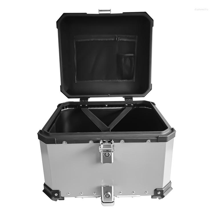 Motorcycle Helmets Tail Box Top Waterproof And Shockproof Large-capacity Aluminum Suitable For 55L Trunk Universal, Picture shown
Motorcycle Helmets Tail Box Top Waterproof And Shockproof Large-capacity Aluminum Suitable For 55L Trunk Universal, Picture shown