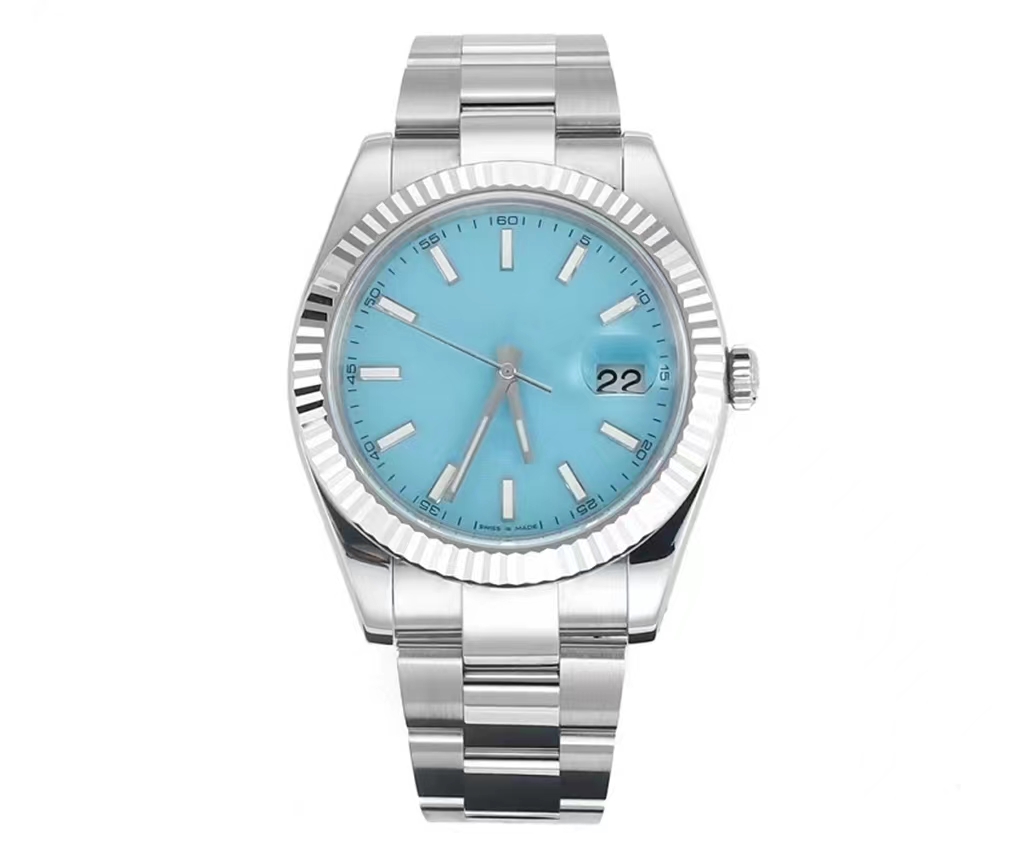 Unisex mechanical watch for men and women 316L silver steel 36/41mm dial blue-green 2813 high-quality movement automatic winding sapphire classic watch
Unisex mechanical watch for men and women 316L silver steel 36/41mm dial blue-green 2813 high-quality movement automatic winding sapphire classic watch