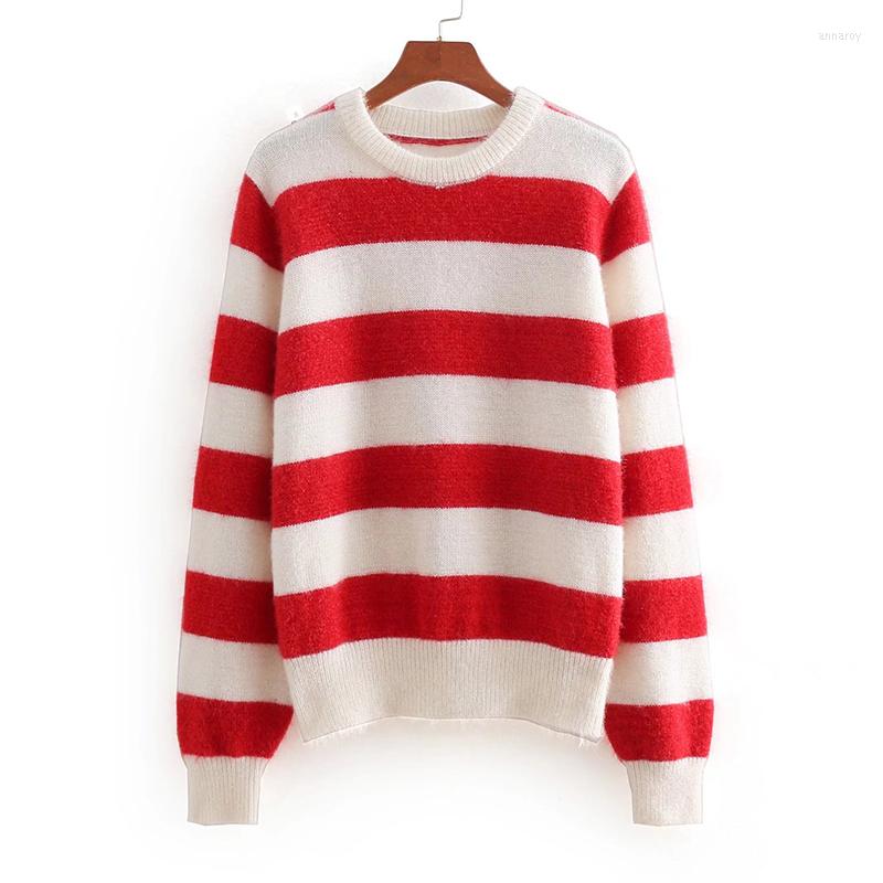 Women's Sweaters YENKYE Autumn Winter Women Striped Soft Pullover Sweater Mujer Long Sleeve O Neck Casual Pull Femme Basic Tops, Picture shown
Women's Sweaters YENKYE Autumn Winter Women Striped Soft Pullover Sweater Mujer Long Sleeve O Neck Casual Pull Femme Basic Tops, Picture shown