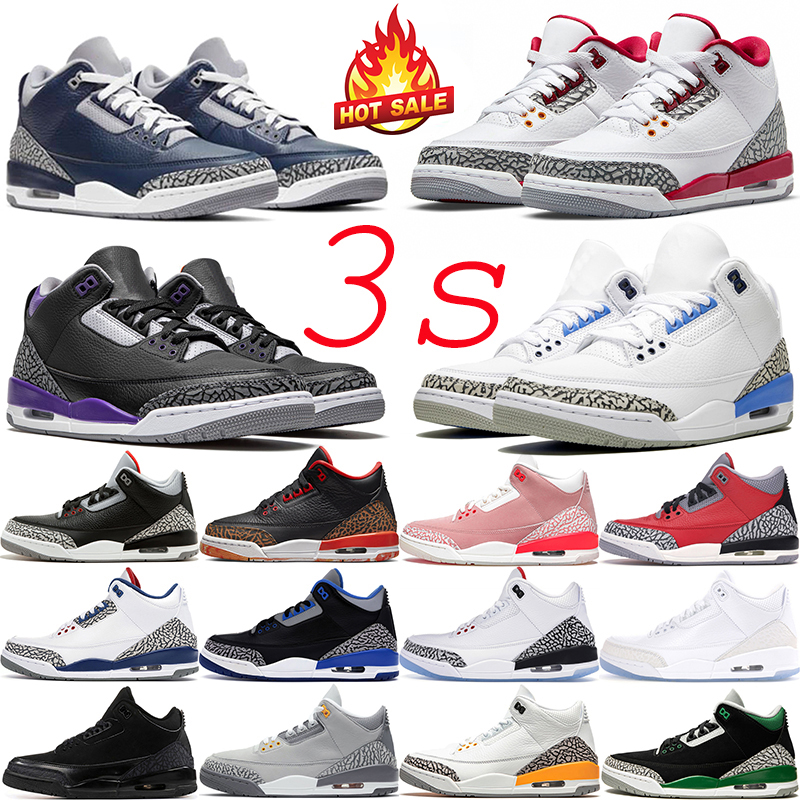 Jumpman 3 3s Men Basketball Shoes UNC Cement Black Cat Cardinal Red Cool Grey Katrina Fragment Knicks Georgetown Mens Womens Outdoor Sports Trainers Sneakers 36-47
Jumpman 3 3s Men Basketball Shoes UNC Cement Black Cat Cardinal Red Cool Grey Katrina Fragment Knicks Georgetown Mens Womens Outdoor Sports Trainers Sneakers 36-47