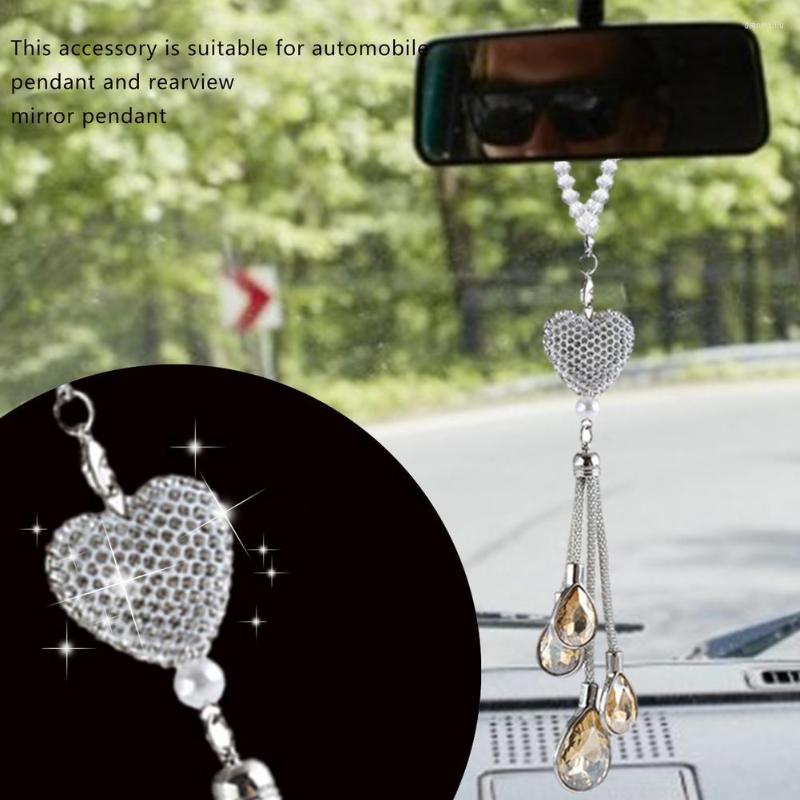 Interior Decorations Car Rearview Mirror Pendant Rhinestone Decoration Crystal Ball Diamond Decorative Suspension Hanging Ornaments
Interior Decorations Car Rearview Mirror Pendant Rhinestone Decoration Crystal Ball Diamond Decorative Suspension Hanging Ornaments