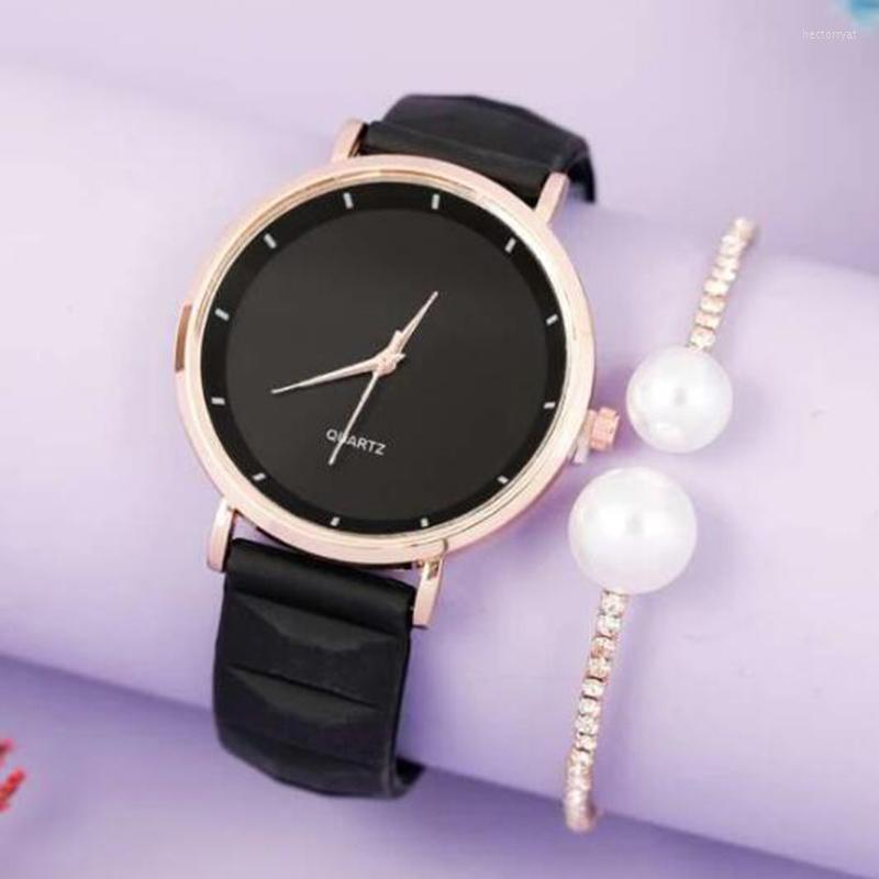 Wristwatches Simple Style Women Watches Fashion Silicone Strap Quartz Candy Color Ladies Casual Watch Relogio Feminino, White
Wristwatches Simple Style Women Watches Fashion Silicone Strap Quartz Candy Color Ladies Casual Watch Relogio Feminino, White