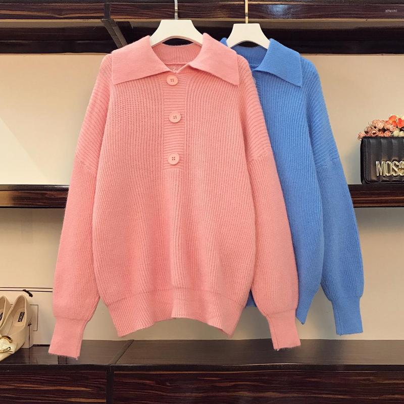 Women's Sweaters Women Winter Solid Sweater 2022 Long Sleeved Oversized Jumpers Korean Style Twisted Rainbow Pull Knitwear, Pink 
Women's Sweaters Women Winter Solid Sweater 2022 Long Sleeved Oversized Jumpers Korean Style Twisted Rainbow Pull Knitwear, Pink