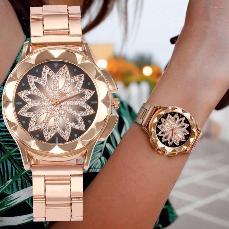 Wristwatches High Quality Women Wrist Watch Stainless Steel Rhinestone Gypsophila Ladies Business Watches, 01
Wristwatches High Quality Women Wrist Watch Stainless Steel Rhinestone Gypsophila Ladies Business Watches, 01