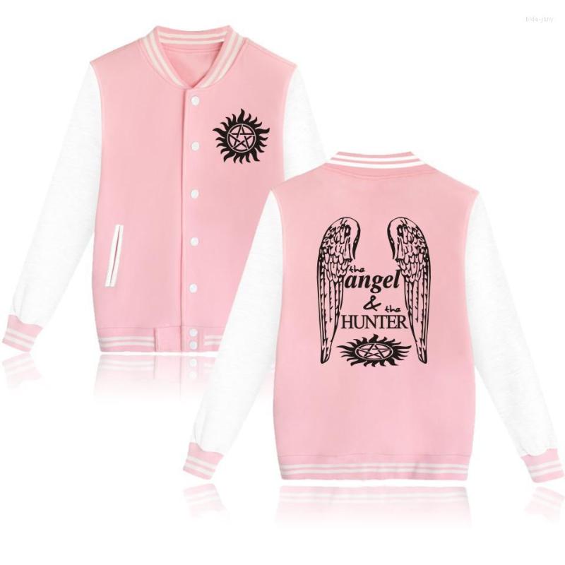Men's Hoodies Jacket Baseball Uniform Angel And The Supernatural For Men Women Street Wear Sweatshirts Hoodie Pink Long Sleeve, 011
Men's Hoodies Jacket Baseball Uniform Angel And The Supernatural For Men Women Street Wear Sweatshirts Hoodie Pink Long Sleeve, 011