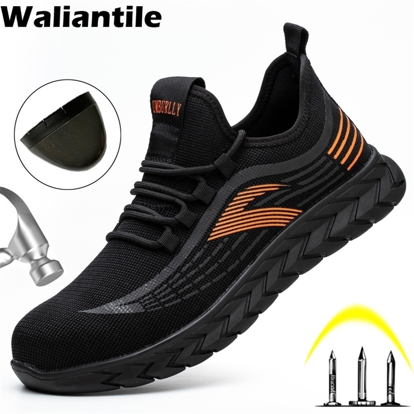 Boots Waliantile Lightweight Safety Shoes Men For Work Industry Indestructible Working Boots Puncture Proof Steel Toe Safety Sneakers 220930, Blue
Boots Waliantile Lightweight Safety Shoes Men For Work Industry Indestructible Working Boots Puncture Proof Steel Toe Safety Sneakers 220930, Blue