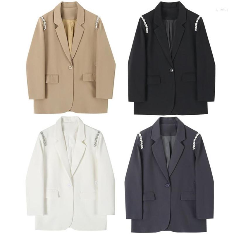 Women' Suits Fashion Diamond Blazer Women' Spring And Autumn Design Temperament Loose Suit Jacket, Black
Women' Suits Fashion Diamond Blazer Women' Spring And Autumn Design Temperament Loose Suit Jacket, Black