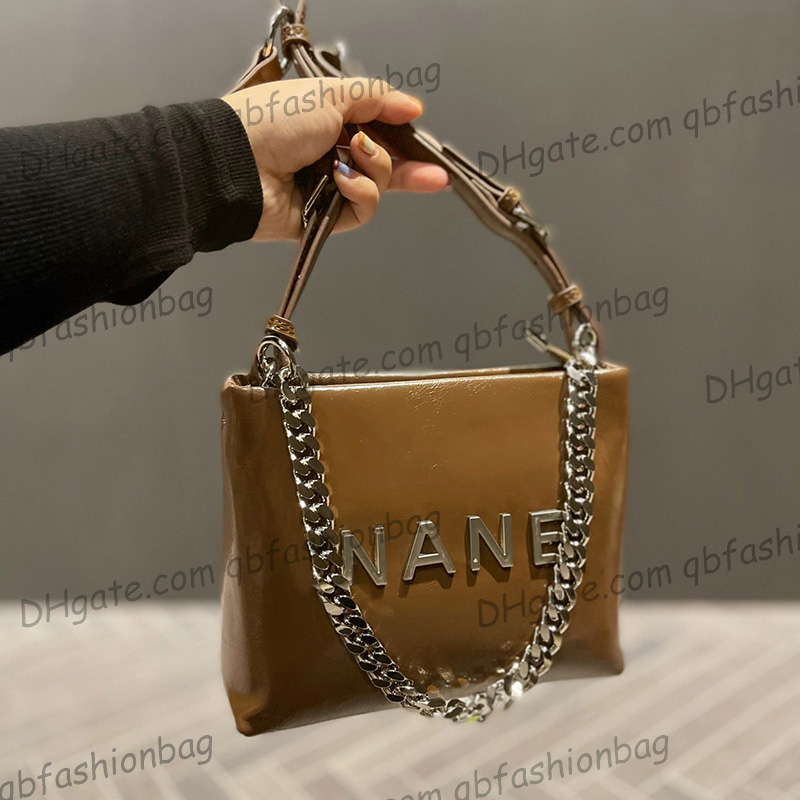 Womens Calfskin Genuine Leather Tote Bags Brown Black Silver Metal Hardware Bracelet Chain Totes Adjustable Shoulder Strap Crossbody Shoulder Handbasg 22X18CM, Box
Womens Calfskin Genuine Leather Tote Bags Brown Black Silver Metal Hardware Bracelet Chain Totes Adjustable Shoulder Strap Crossbody Shoulder Handbasg 22X18CM, Box