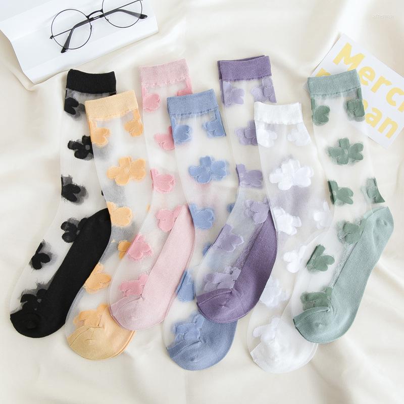Women Socks Summer Ultra-thin Transparent Crystal Silk Retro Flower Fashion Breathable Harajuku Crew Stockings, Black
Women Socks Summer Ultra-thin Transparent Crystal Silk Retro Flower Fashion Breathable Harajuku Crew Stockings, Black