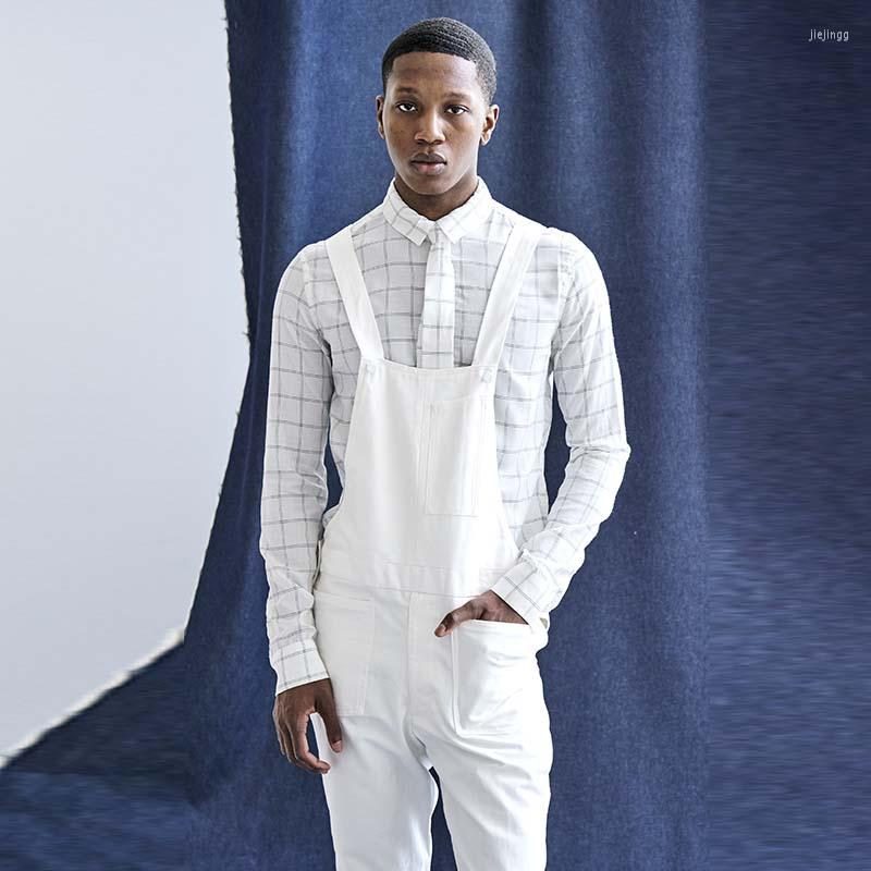Men' Pants Men' White Slim Fit Casual Suspenders Personality Trend Large Size Stage Fashion Urban Youth
Men' Pants Men' White Slim Fit Casual Suspenders Personality Trend Large Size Stage Fashion Urban Youth