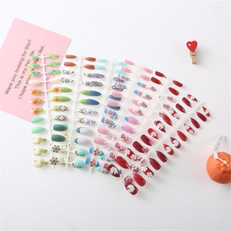False Nails 24pcs Short Press On Top Forms For Coffin Nail Tips Fake Manicure Reusable, 06
False Nails 24pcs Short Press On Top Forms For Coffin Nail Tips Fake Manicure Reusable, 06