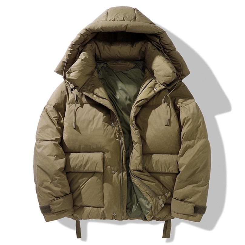 Mens Down Parkas Mens Winter Down Jacket Warm Coat Mountain Hard Waer Waterproof Windbreak Loose The European And American Style 2201006, Black
Mens Down Parkas Mens Winter Down Jacket Warm Coat Mountain Hard Waer Waterproof Windbreak Loose The European And American Style 2201006, Black