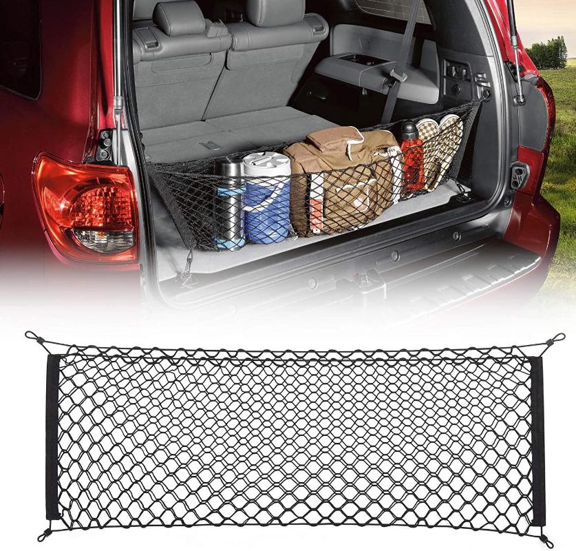 Car Organizer Trunk Cargo Net Auto Rear Tailgate Storage Nylon Elastic With Hooks Mesh Pocket Stuff Holder
Car Organizer Trunk Cargo Net Auto Rear Tailgate Storage Nylon Elastic With Hooks Mesh Pocket Stuff Holder