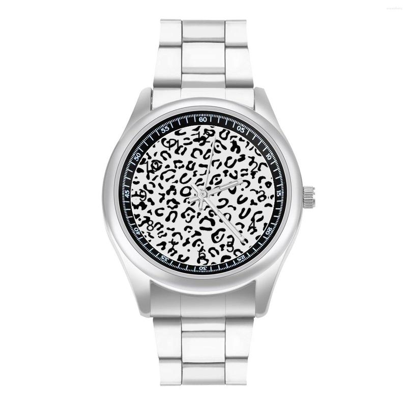 Wristwatches Grey Leopard Quartz Watch Animals Pattern Travel Stylish Wrist Stainless Design Promotion Couple Wristwatch, Style
Wristwatches Grey Leopard Quartz Watch Animals Pattern Travel Stylish Wrist Stainless Design Promotion Couple Wristwatch, Style