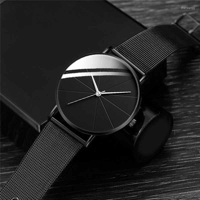 Wristwatches 2022 Simple Formal Wear Men Quartz Stainless Steel Mesh Leather Belt Watch For Meridian Relogio Masculino, L black gray
Wristwatches 2022 Simple Formal Wear Men Quartz Stainless Steel Mesh Leather Belt Watch For Meridian Relogio Masculino, L black gray