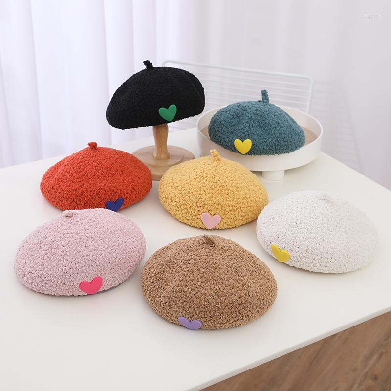 Hats KIids Girls Beret Autumn And Winter High Quality 2-8 Years Old Solid Color Cute Love French Elegant Painter Hat Boina Gorra, White
Hats KIids Girls Beret Autumn And Winter High Quality 2-8 Years Old Solid Color Cute Love French Elegant Painter Hat Boina Gorra, White