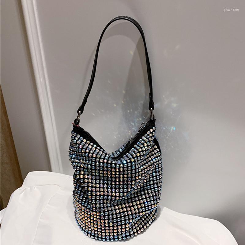 Evening Bags Bright Diamond Bucket Bag Women Fashion Shoulder Crossbody Luxury Messenger Handbag Designer Lady Shopping Totes Sac, Silver
Evening Bags Bright Diamond Bucket Bag Women Fashion Shoulder Crossbody Luxury Messenger Handbag Designer Lady Shopping Totes Sac, Silver