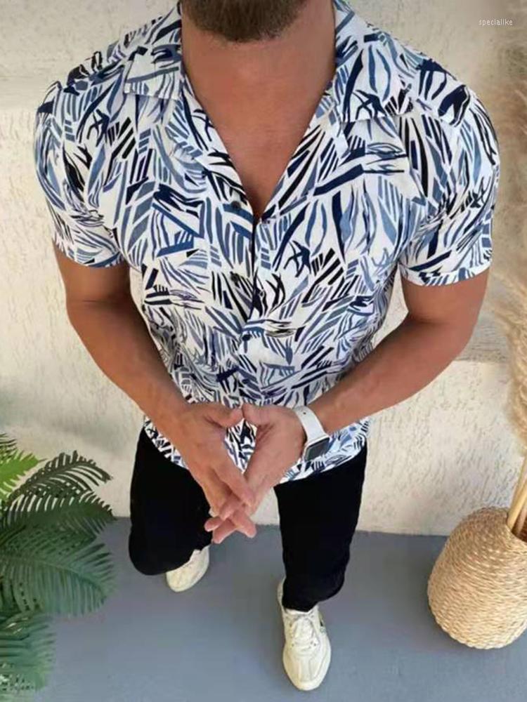 Men' Casual Shirts 2022 Men Turn-down Collar Button Pullover Tops Fashion Mens Summer Streetwear Retro Printed Short Sleeved Polo, 03 print
Men' Casual Shirts 2022 Men Turn-down Collar Button Pullover Tops Fashion Mens Summer Streetwear Retro Printed Short Sleeved Polo, 03 print