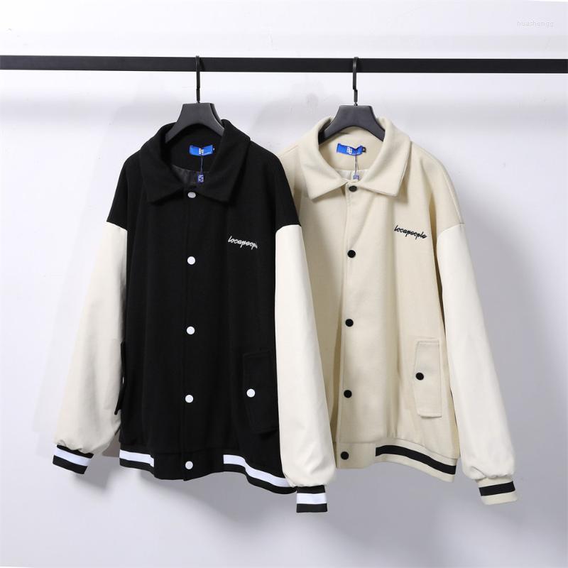 Men' Jackets Men' Man Turn-down Collar Leather Sleeve Casual Solid Men' Clothing 2022 Spring Harajuku Streetwear Varsity, Beige
Men' Jackets Men' Man Turn-down Collar Leather Sleeve Casual Solid Men' Clothing 2022 Spring Harajuku Streetwear Varsity, Beige