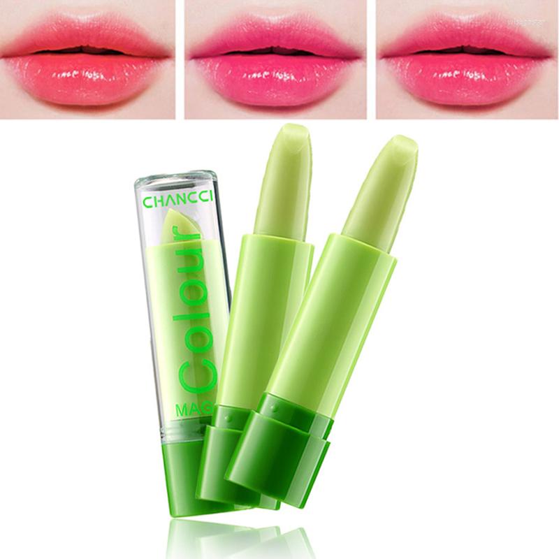 Lip Gloss Moisture Aloe Vera Natural Temperature Color Changing Makeup Lipstick Long Lasting Cosmetics TSLM2, 1pc
Lip Gloss Moisture Aloe Vera Natural Temperature Color Changing Makeup Lipstick Long Lasting Cosmetics TSLM2, 1pc